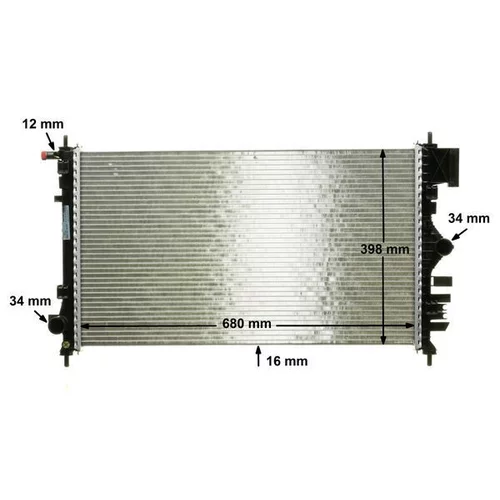 Chladič motora CR 1097 000P /MAHLE/ - obr. 10
