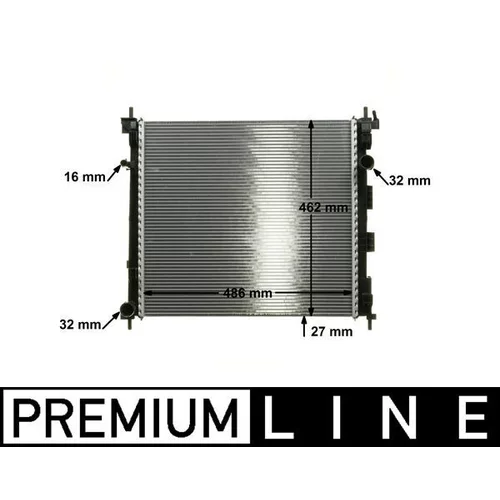Chladič motora MAHLE CR 1288 000P
