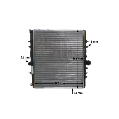 Chladič motora CR 1436 000S /MAHLE/ - obr. 18