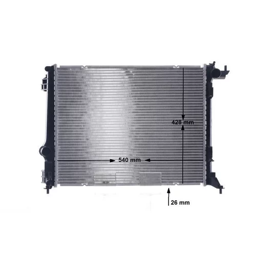Chladič motora MAHLE CR 1698 000S