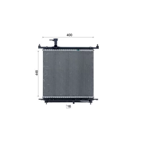 Chladič motora CR 2071 000P /MAHLE/ - obr. 19