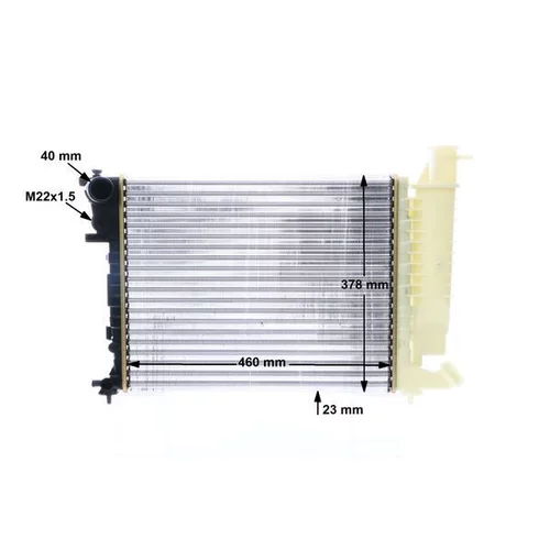 Chladič motora CR 2205 000S /MAHLE/ - obr. 11