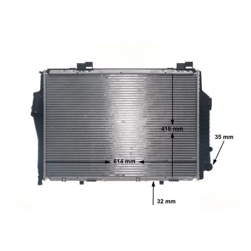 Chladič motora CR 307 000S /MAHLE/ - obr. 1
