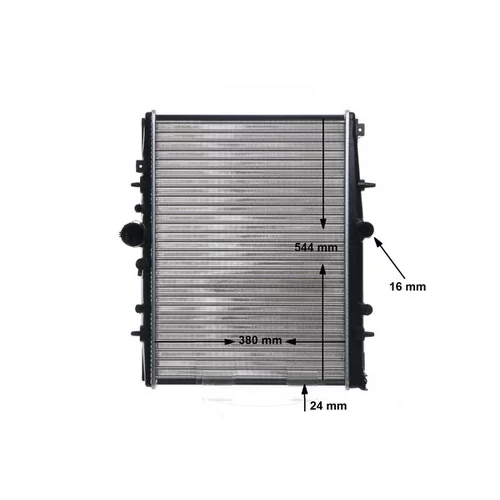 Chladič motora CR 393 000S /MAHLE/ - obr. 10