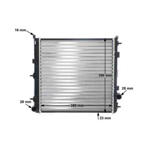 Chladič motora CR 557 000S /MAHLE/ - obr. 16