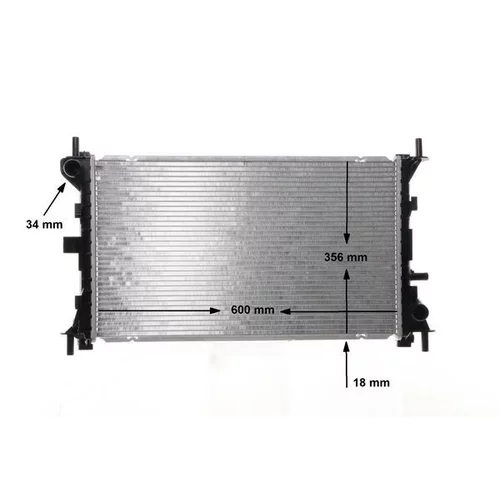 Chladič motora CR 627 000S /MAHLE/ - obr. 16