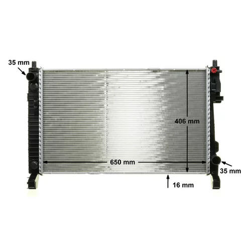 Chladič motora CR 661 000P /MAHLE/ - obr. 16