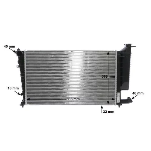 Chladič motora CR 849 000S /MAHLE/ - obr. 17