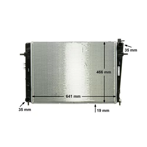 Chladič motora CR 909 000P /MAHLE/ - obr. 16
