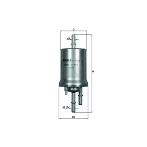 Palivový filter KL 156/3 /MAHLE/ - obr. 2