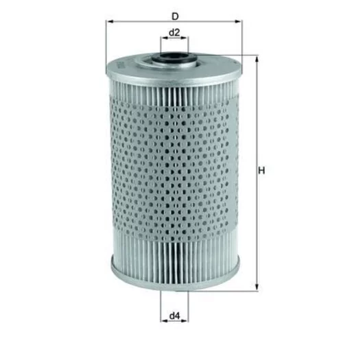 Palivový filter KX 37 /MAHLE/ - obr. 2