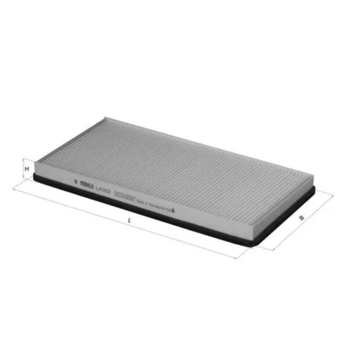 Filter vnútorného priestoru LA 353 /MAHLE/ - obr. 2