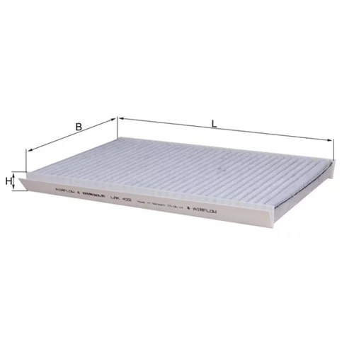 Filter vnútorného priestoru MAHLE LAK 422