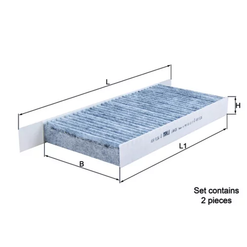 Filter vnútorného priestoru LAK 426/S /MAHLE/ - obr. 1
