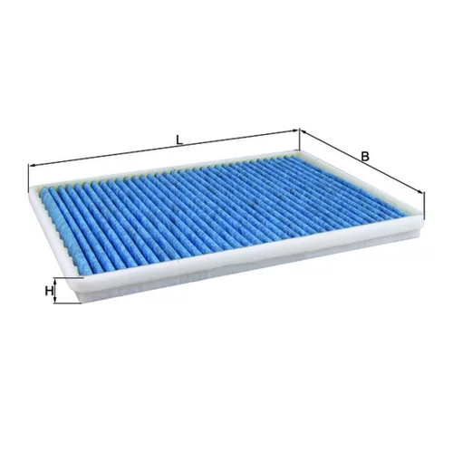 Filter vnútorného priestoru MAHLE LAO 81