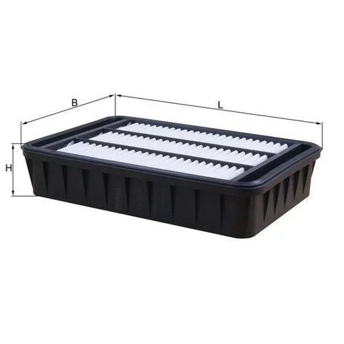 Vzduchový filter LX 2616 /MAHLE/ - obr. 1