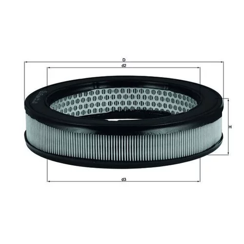 Vzduchový filter MAHLE LX 67