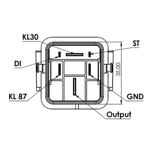 Riadiaca jednotka času žeravenia MHG 73 /MAHLE/ - obr. 1