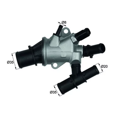 Termostat chladenia TI 170 88 /MAHLE/ - obr. 2