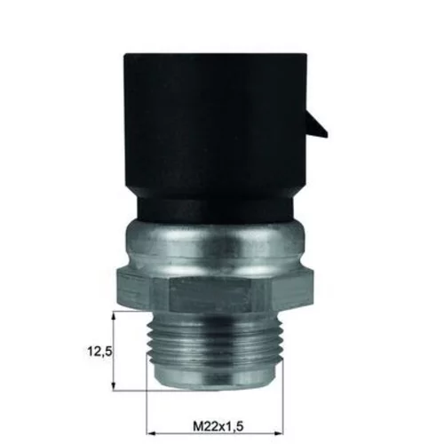 Teplotný spínač ventilátora chladenia TSW 36D /MAHLE/ - obr. 1