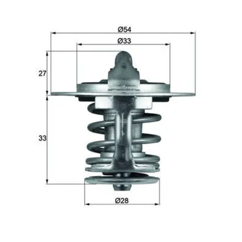 Termostat chladenia TX 84 77 /MAHLE/ - obr. 2