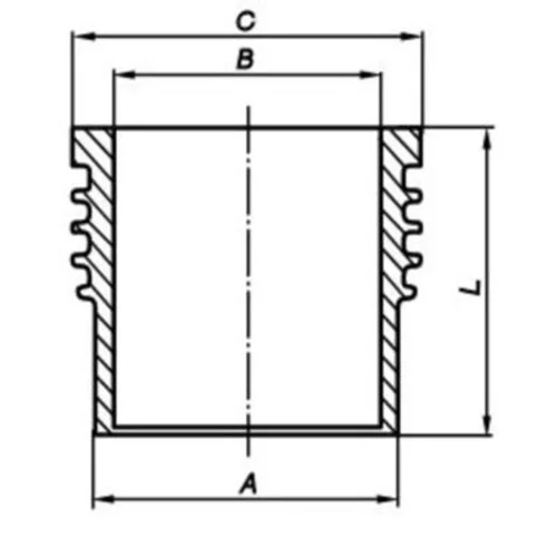 Vložka valcov 004 WR 17 01 /MAHLE/ - obr. 1