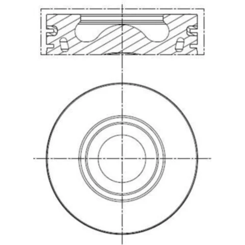 Piest MAHLE 013 PI 00137 000
