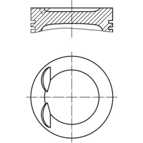 Piest 028 PI 00119 002 /MAHLE/ - obr. 1