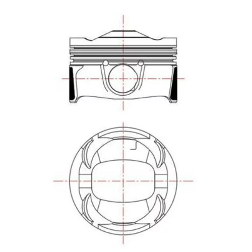 Piest 039 PI 00135 002 /MAHLE/ - obr. 1