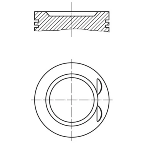 Piest MAHLE 627 40 02
