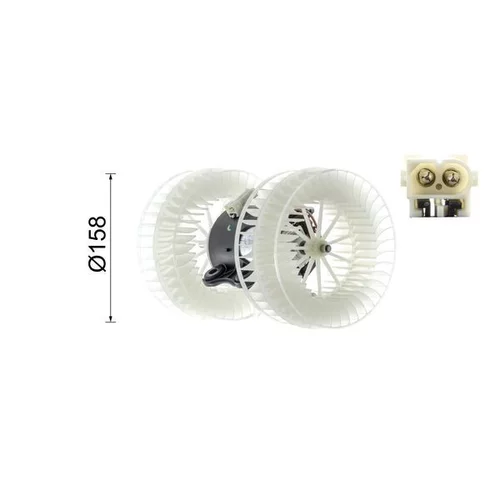 Vnútorný ventilátor AB 40 000P /MAHLE/ - obr. 14