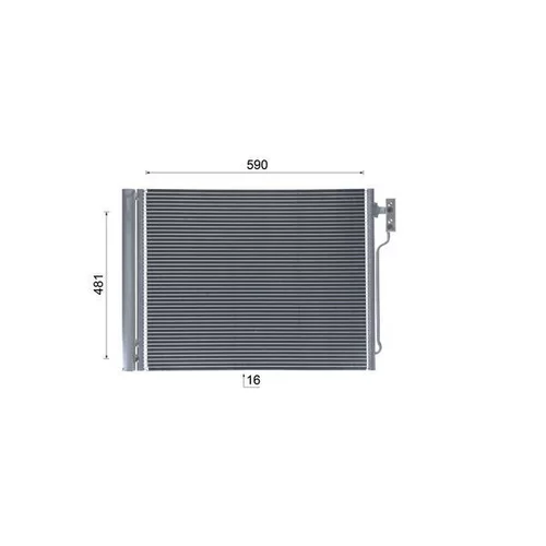 Kondenzátor klimatizácie AC 655 000S /MAHLE/ - obr. 10