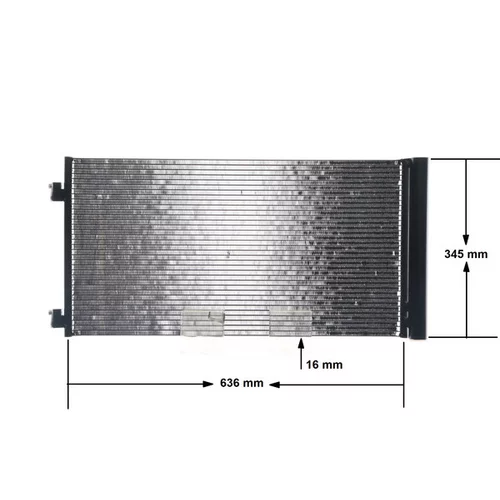 Kondenzátor klimatizácie AC 751 000S /MAHLE/ - obr. 12