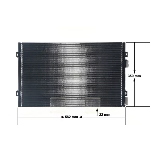 Kondenzátor klimatizácie AC 820 000S /MAHLE/ - obr. 11