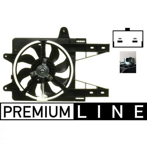 Ventilátor chladenia motora MAHLE CFF 22 000P