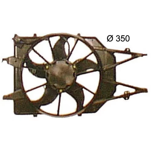 Ventilátor chladenia motora CFF 385 000S /MAHLE/ - obr. 3