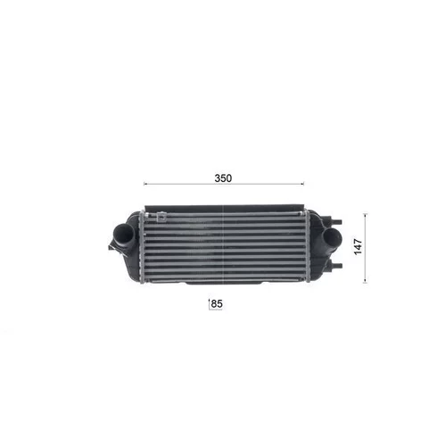 Chladič plniaceho vzduchu CI 695 000S /MAHLE/ - obr. 9