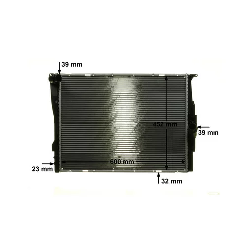 Chladič motora CR 1090 000P /MAHLE/ - obr. 19