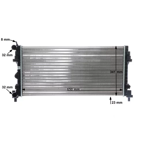 Chladič motora CR 1096 000S /MAHLE/ - obr. 18