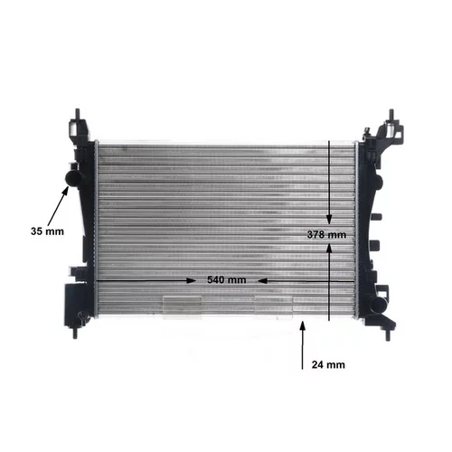 Chladič motora CR 1121 000S /MAHLE/ - obr. 18