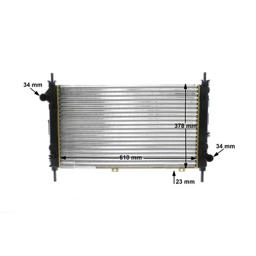 Chladič motora CR 1138 000S /MAHLE/ - obr. 11