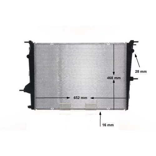 Chladič motora CR 1197 000S /MAHLE/ - obr. 19