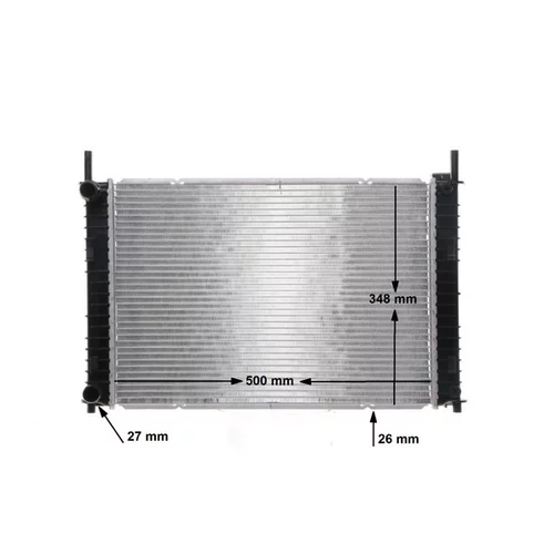 Chladič motora CR 1356 000S /MAHLE/ - obr. 17