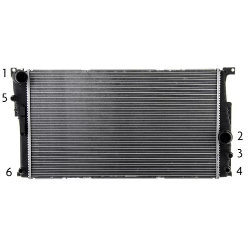 Chladič motora CR 1725 000P /MAHLE/ - obr. 1