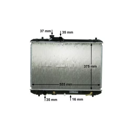 Chladič motora CR 1870 000S /MAHLE/ - obr. 9