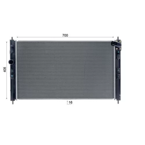 Chladič motora CR 2238 000S /MAHLE/ - obr. 18