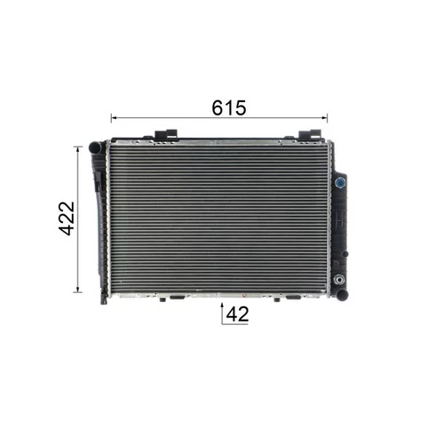 Chladič motora CR 248 000S /MAHLE/ - obr. 13