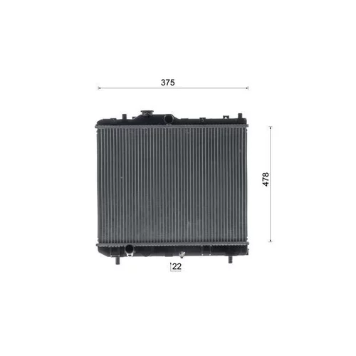 Chladič motora CR 2687 000S /MAHLE/ - obr. 9