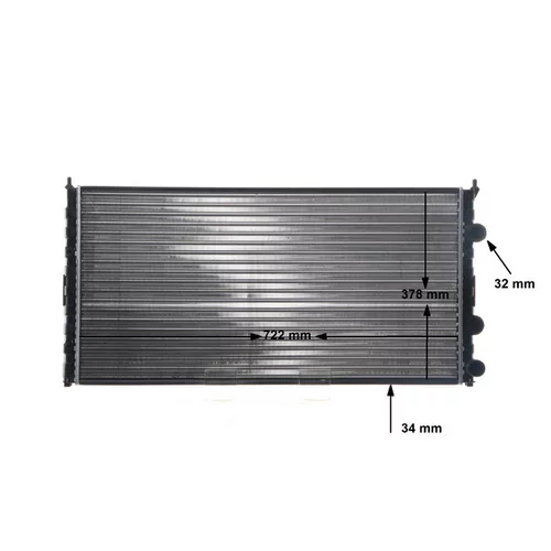 Chladič motora CR 417 000S /MAHLE/ - obr. 10