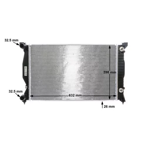Chladič motora CR 484 000S /MAHLE/ - obr. 16